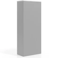 Armario de oficina Basic con puerta alta, medida 193x80