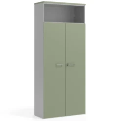 Armario de oficina Colors con puerta+ repisa, medida 236x100