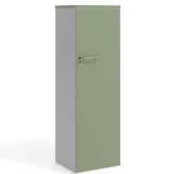 Armario de oficina Colors con puerta alta, medida 155x50