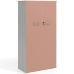 Armario de oficina Colors con puerta alta, medida 155x80
