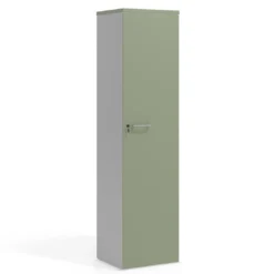Armario de oficina Colors con puerta alta, medida 193x50