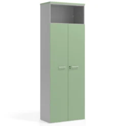 Armario de oficina Colors con puerta+ repisa, medida 236x80