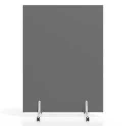 Biombo separador pared móvil Hover en melamina, posición vertical, ancho 120cm