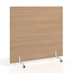 Biombo separador pared móvil Hover en melamina, posición horizontal, alto 140cm