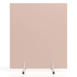 Biombo separador pared móvil Hover en melamina, posición vertical, ancho 140cm