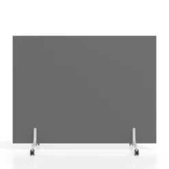 Biombo separador pared móvil Hover en melamina, posición horizontal, alto 120cm