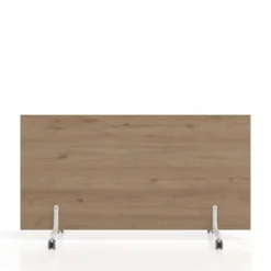 Biombo separador pared móvil Hover en melamina, posición horizontal, alto 80cm