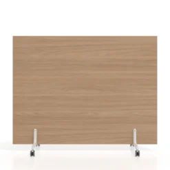 Biombo separador pared móvil Hover en melamina, posición horizontal, alto 120cm