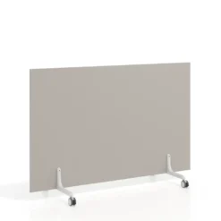 Biombo separador pared móvil Hover en melamina, posición horizontal, alto 100cm