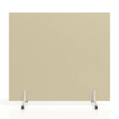 Biombo separador pared móvil Hover en melamina, posición horizontal, alto 140cm