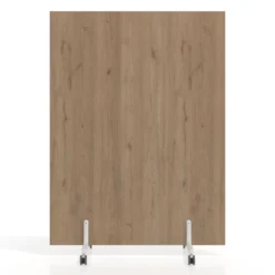 Biombo separador pared móvil Hover en melamina, posición vertical, ancho 120cm