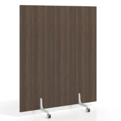 Biombo separador pared móvil Hover en melamina, posición vertical, ancho 140cm