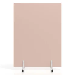 Biombo separador pared móvil Hover en melamina, posición vertical, ancho 120cm