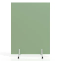 Biombo separador pared móvil Hover en melamina, posición vertical, ancho 120cm