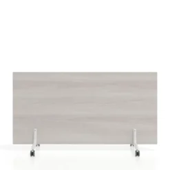 Biombo separador pared móvil Hover en melamina, posición horizontal, alto 80cm