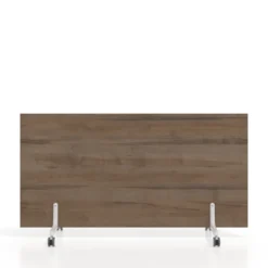 Biombo separador pared móvil Hover en melamina, posición horizontal, alto 80cm
