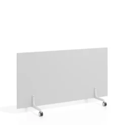Biombo separador pared móvil Hover en melamina, posición horizontal, alto 80cm
