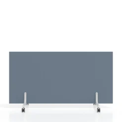 Biombo separador pared móvil Hover en melamina, posición horizontal, alto 80cm