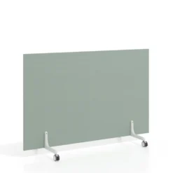 Biombo separador pared móvil Hover en melamina, posición horizontal, alto 100cm