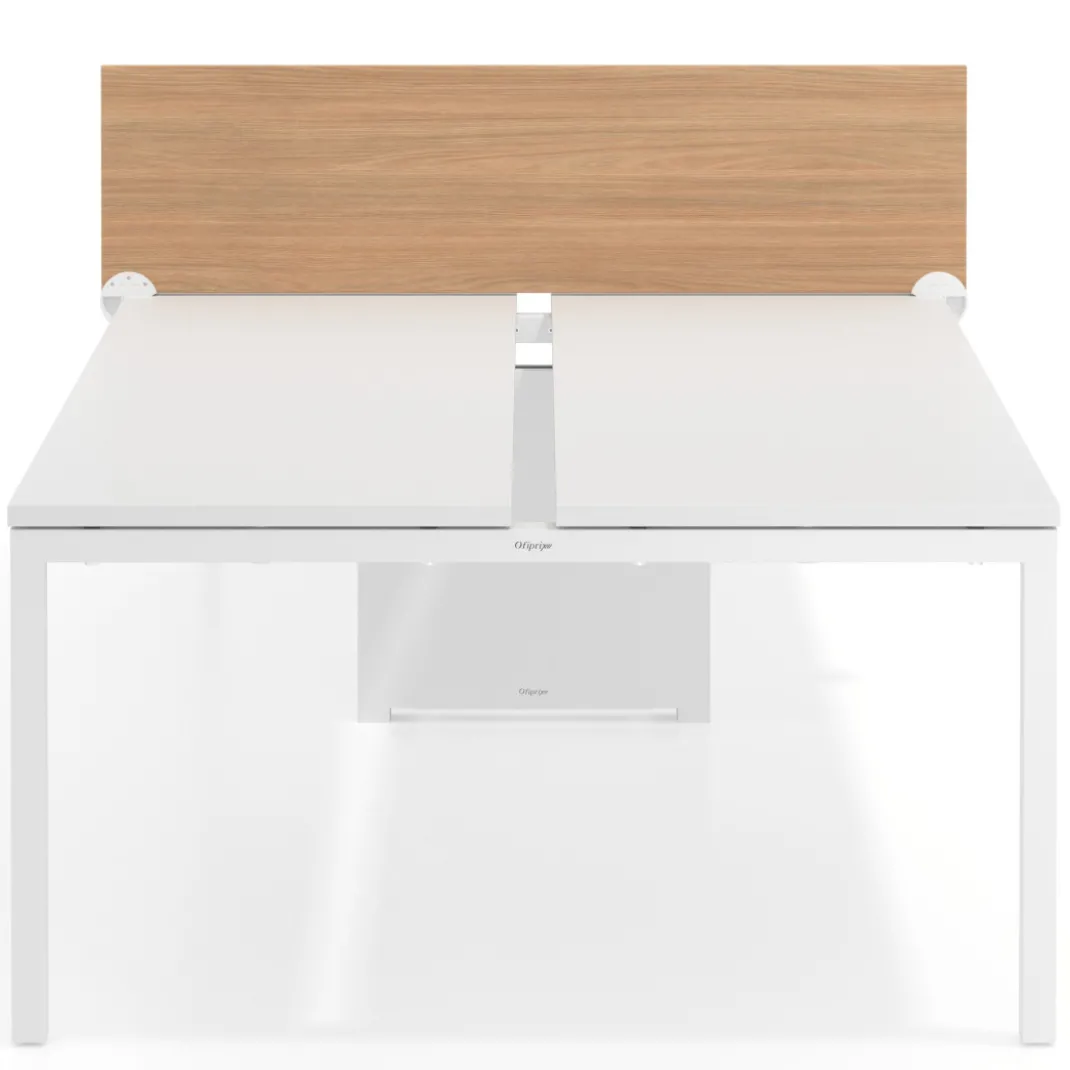 Divisor lateral intermedio mesa multipuesto Hover en melamina