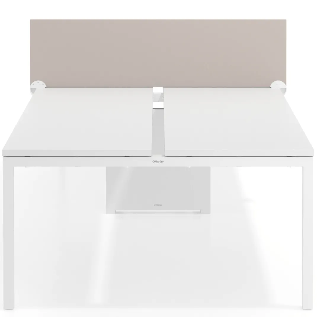 Divisor lateral intermedio mesa multipuesto Hover en melamina