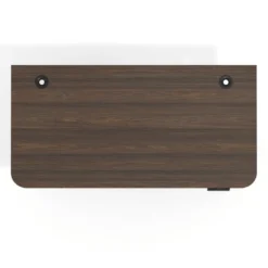 Escritorio Elevable Erghos Axis estructura negra 2 cantos curvos