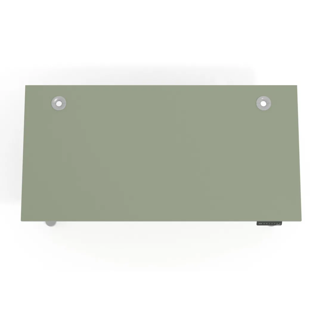 Escritorio Elevable Erghos Core estructura aluminio canto recto