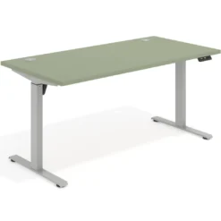 Escritorio Elevable Erghos Motion estructura aluminio canto recto