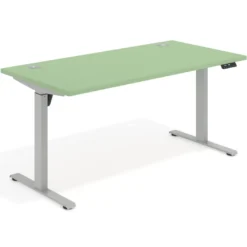 Escritorio Elevable Erghos Motion estructura aluminio canto recto