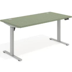 Escritorio Elevable Erghos Motion estructura aluminio canto recto