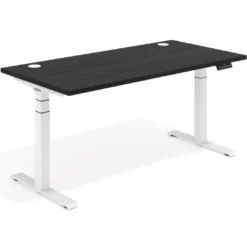 Escritorio Elevable Erghos Motion Pro estructura blanca canto recto
