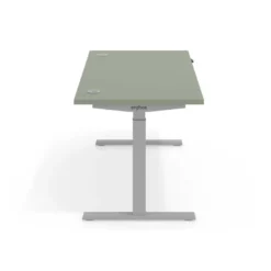 Escritorio Elevable Erghos Smart estructura aluminio canto recto