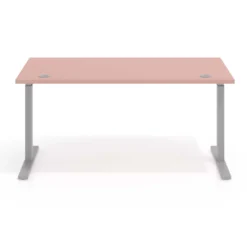 Escritorio Elevable Erghos Smart estructura aluminio canto recto