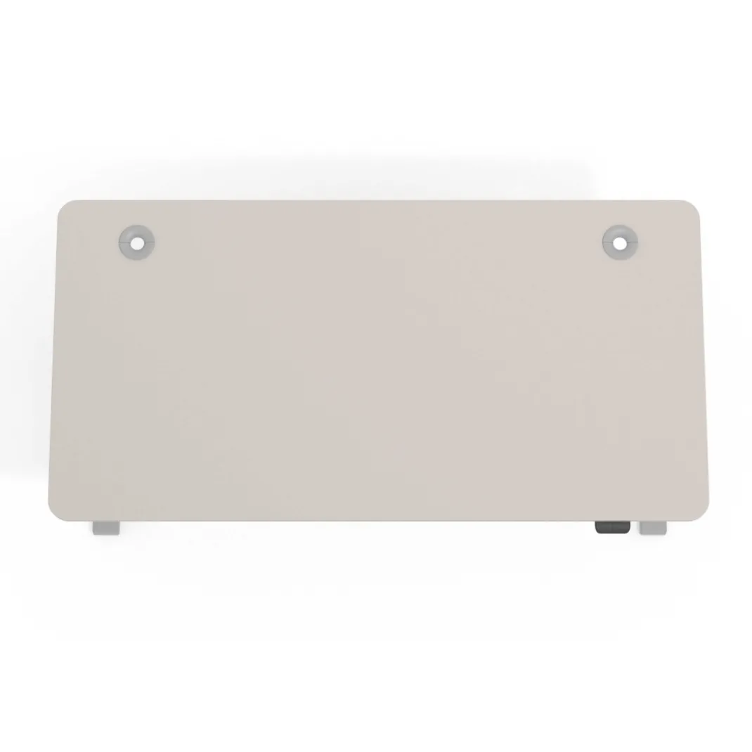 Escritorio Elevable Erghos Smart estructura aluminio canto curvo