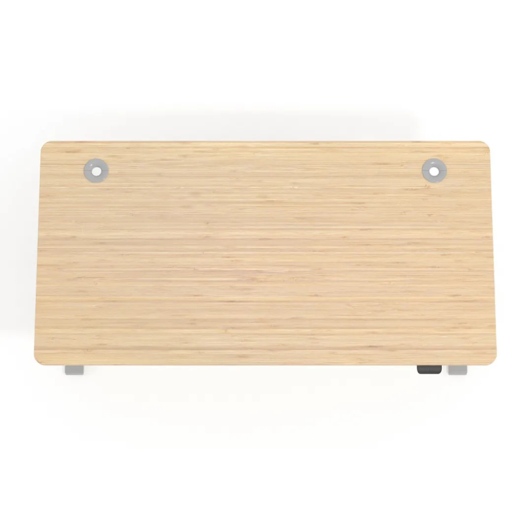 Escritorio Elevable Erghos Smart estructura aluminio canto curvo