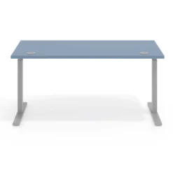 Escritorio Elevable Erghos Smart estructura aluminio canto recto