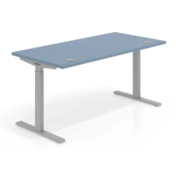 Escritorio Elevable Erghos Smart estructura aluminio canto recto