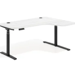 Escritorio Ergonómico Elevable Erghos Axis estructura negra