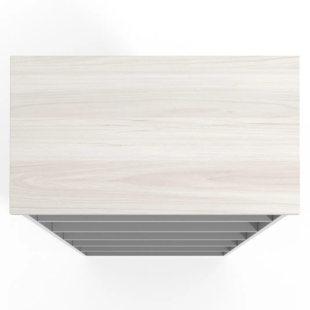 Estantería de oficina Basic 6 alturas, 232x80cm