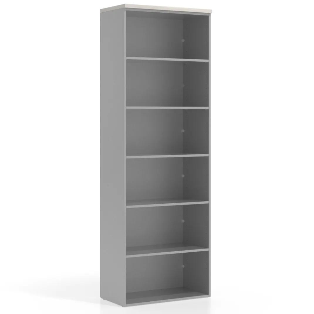 Estantería de oficina Basic 6 alturas, 232x80cm