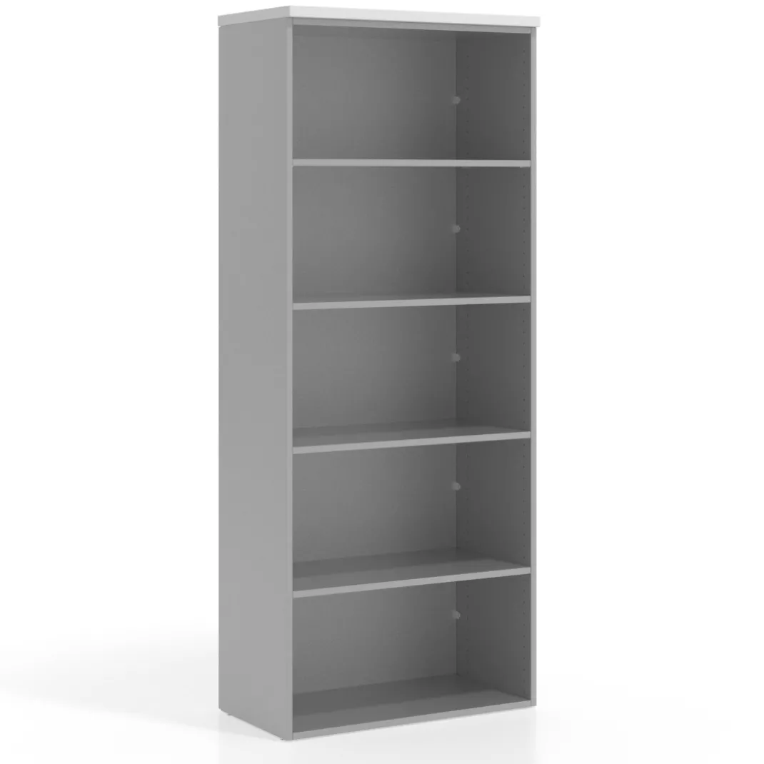 Estantería de oficina Basic 5 alturas, 193x80cm