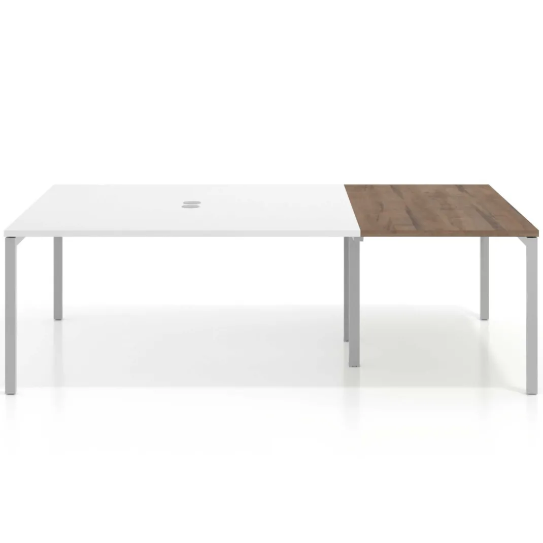 Mesa de cabecera kube para bench 166 estructura aluminio