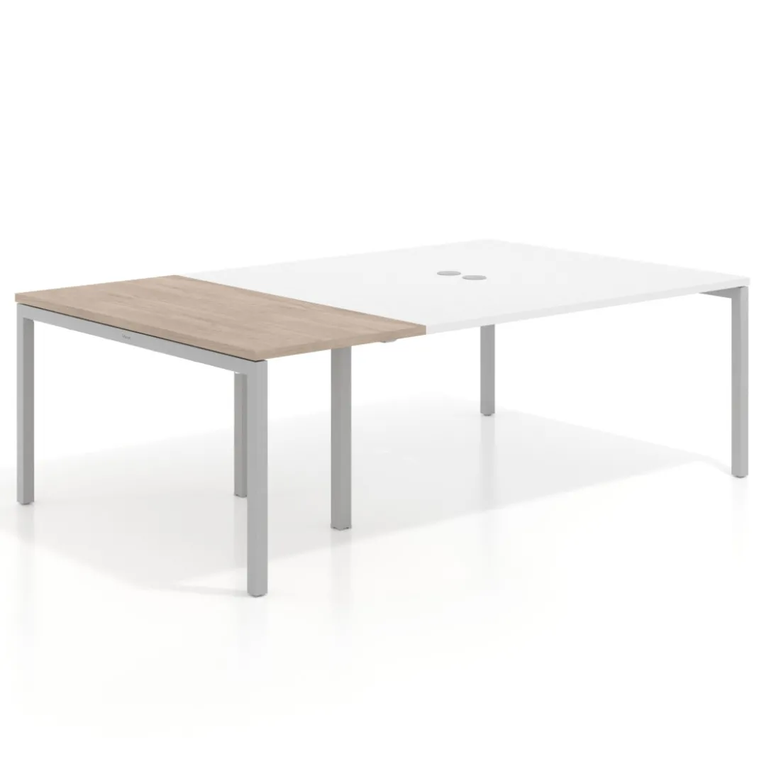 Mesa de cabecera kube para bench 142 estructura aluminio