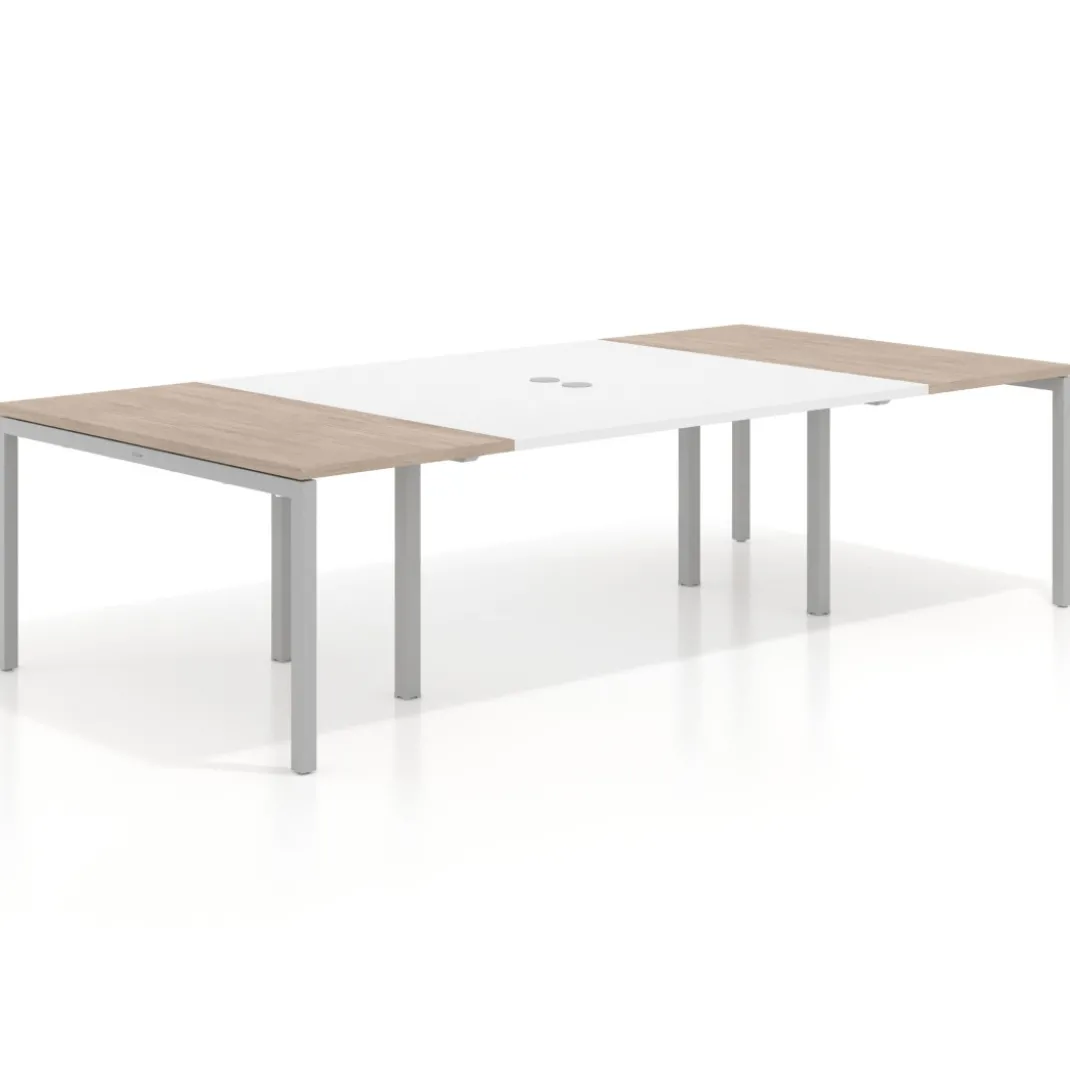Mesa de cabecera kube para bench 142 estructura aluminio