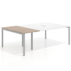 Mesa de cabecera kube para bench 142 estructura aluminio
