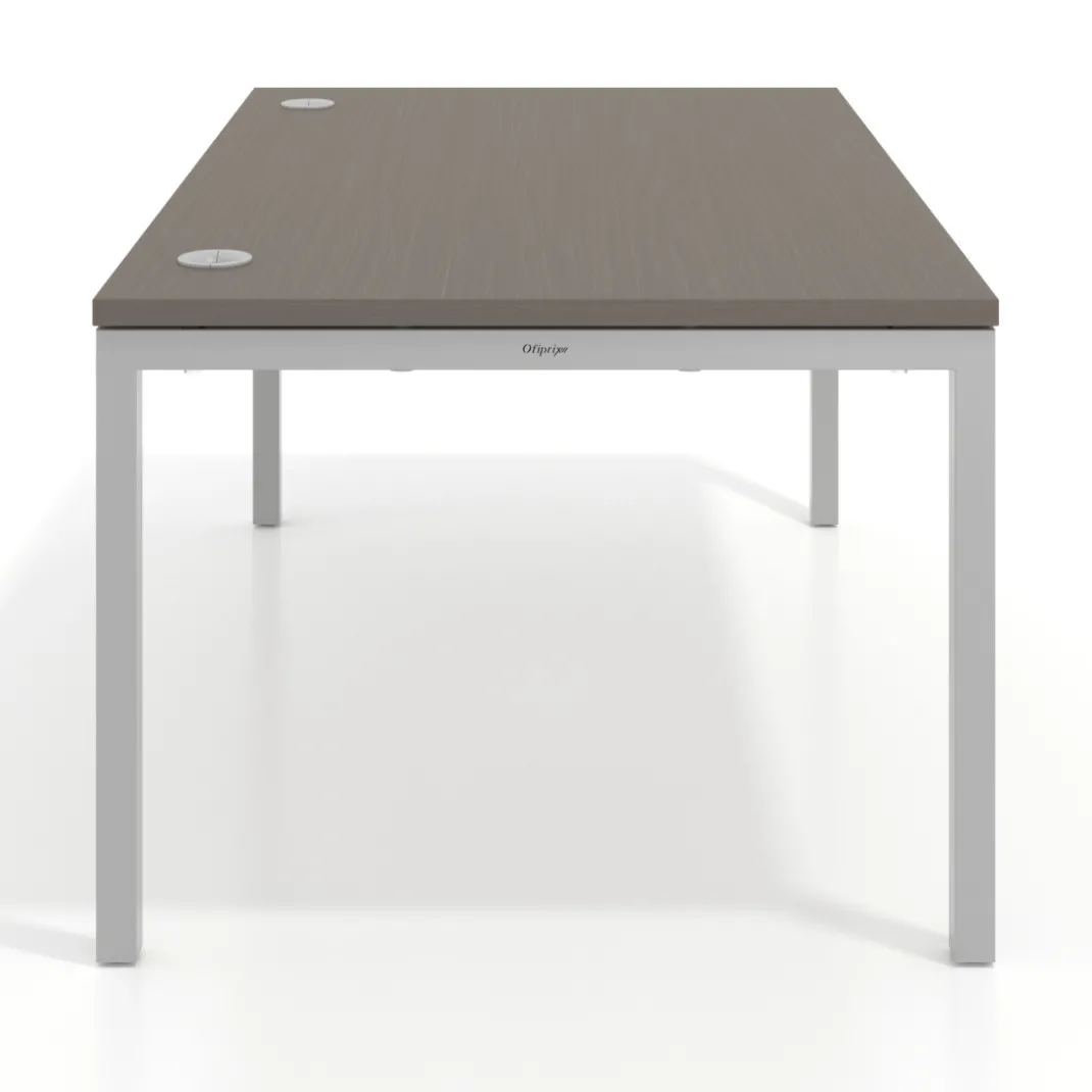 Mesa de dirección Kube fondo 100cm estructura aluminio