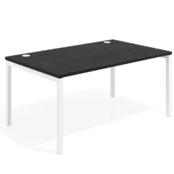 Mesa de dirección Kube fondo 100cm estructura blanca