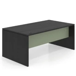Mesa de Dirección Work Plus fondo 100 estructura bocamina