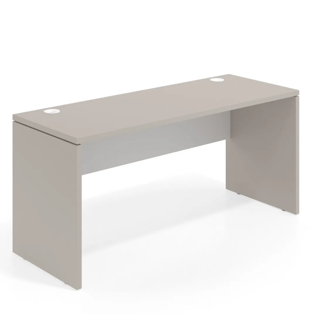 Mesa de Escritorio Estrecha Work Plus fondo 60 diseño bicolor