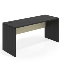 Mesa de Escritorio Estrecha Work Plus fondo 60 estructura bocamina